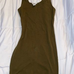 Forever 21 Olive Mini Bodycon